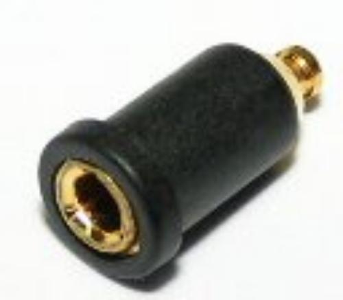 2mm Binding Post Gold Plated Black